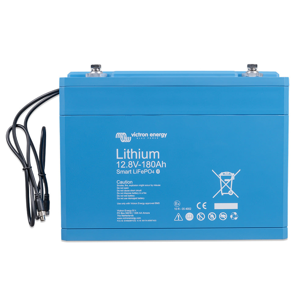 Victron Lithium Battery 12VDC - 180AH - Smart LifePO4 - Drop Ship Only f/$150 [BAT512118610] Victron Energy