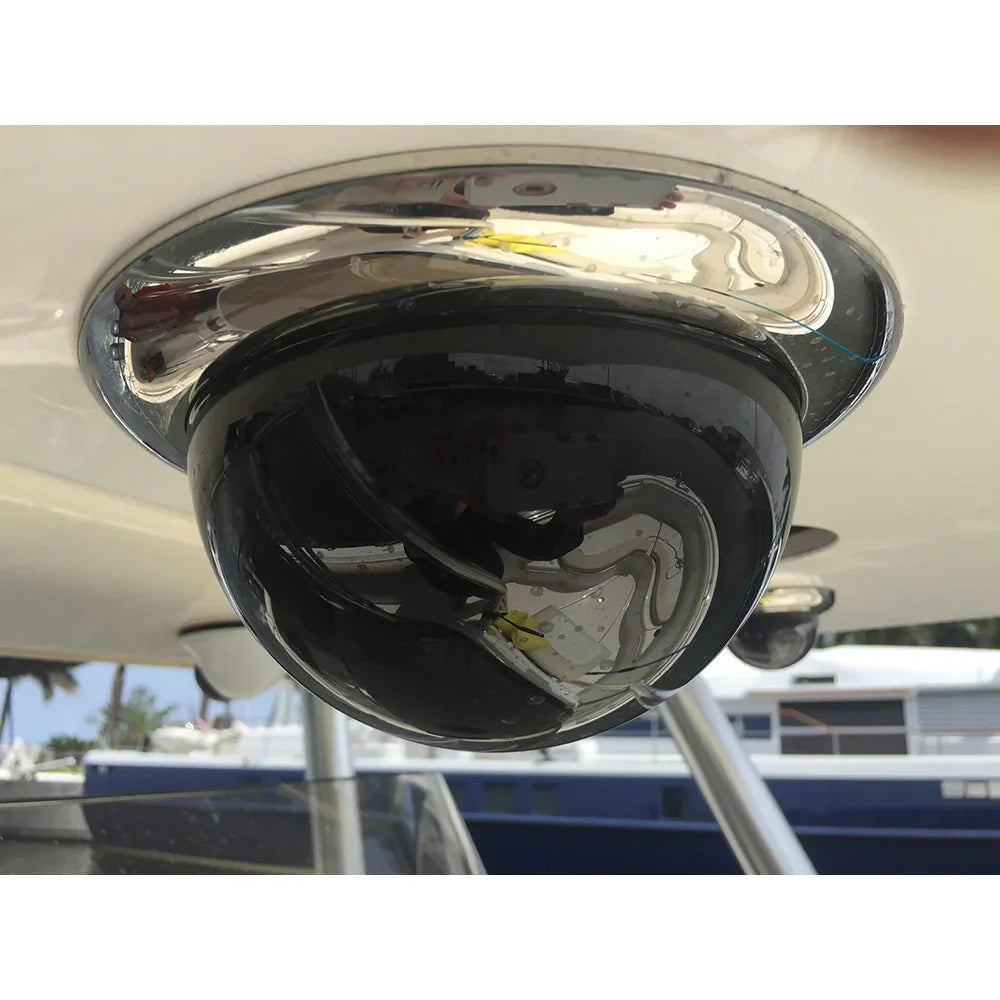 Iris Miniature Marine PTZ Dome Camera - Stainless Bezel - Hi-Def Ethernet IP - 10x Digital Zoom - 4 in 1 Video Format [IRIS4106] - Green Vista Living