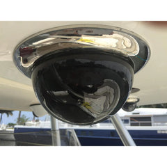 Iris Miniature Marine PTZ Dome Camera - Stainless Bezel - Hi-Def Ethernet IP - 10x Digital Zoom - 4 in 1 Video Format [IRIS4106] - Green Vista Living