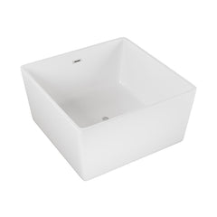 Swiss Madison Voltaire 47" Square Freestanding Bathtub