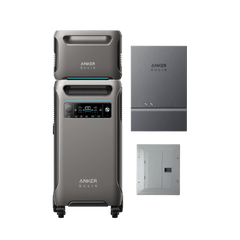 Anker SOLIX F3800 + Anker SOLIX F3800 Expansion Battery + Home Power Panel + Subpanel - Green Vista Living