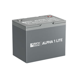 ALPHA 1 LITE | 12V 100Ah LiFePO4 Battery | Lightweight 12V Lithium Battery for RVs, Trailers, Vans, Boats, Off-Grid | 4,000 Lifetime Cycles | Best Value - Green Vista Living