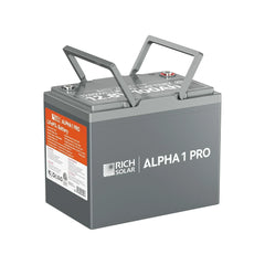ALPHA 1 PRO | 12V 100Ah LiFePO4 Battery | Premium 12V Lithium Battery for Off-Grid, RVs, Boats | 7,000 Lifetime Cycles | 10 Year Warranty | UL1973 Certified - Green Vista Living