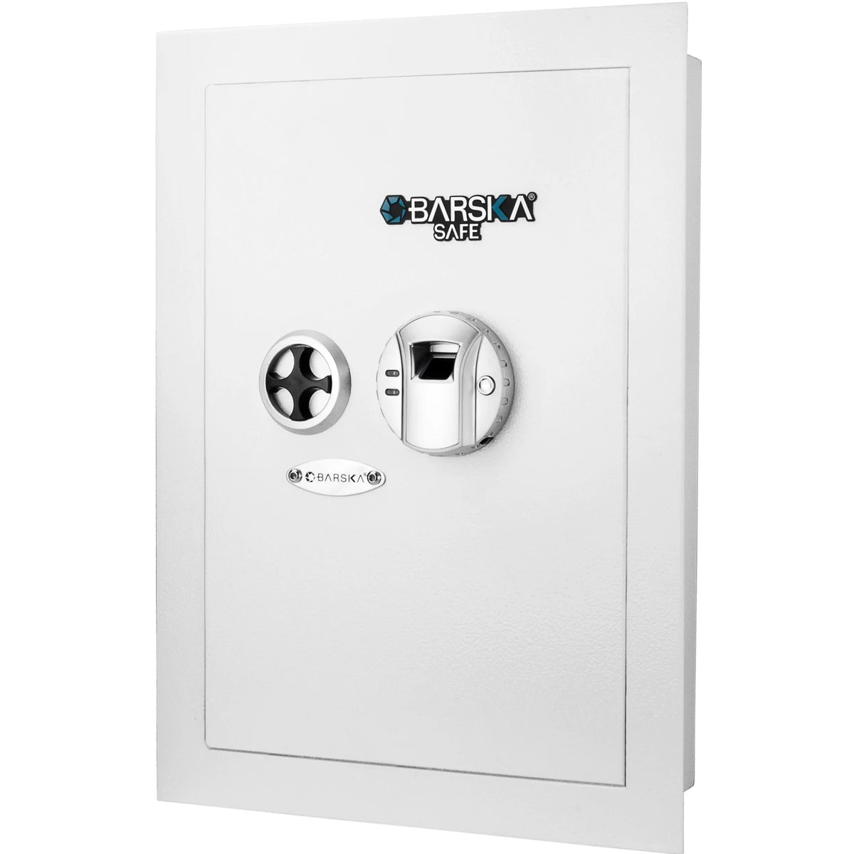 Barska 0.52 Cu. ft Right Opening Wall Safe, White