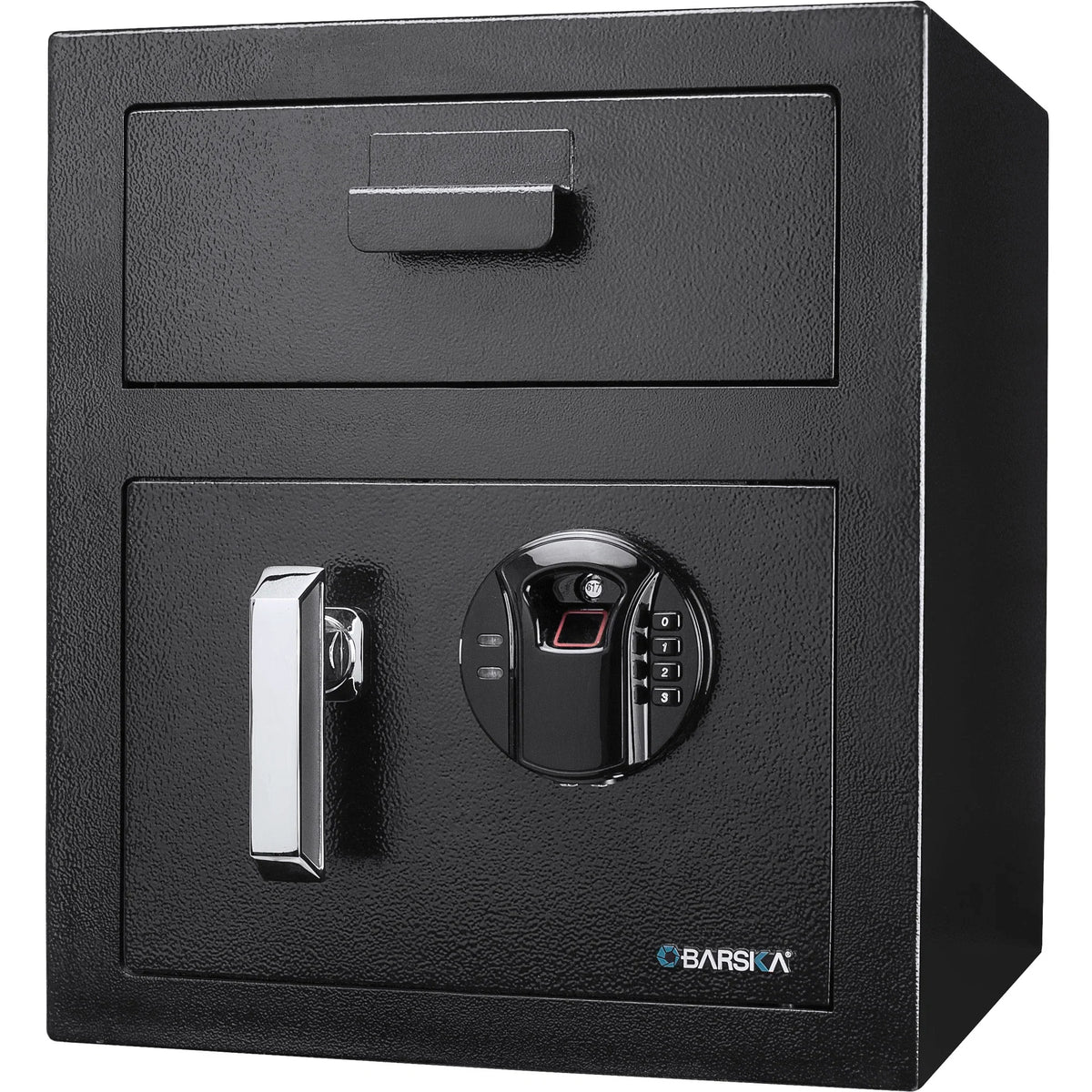 Barska 0.72 Cu. ft Biometric Keypad Depository Safe