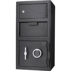 Barska 0.72/0.78 Cu. ft Dual Compartment Keypad Depository Safe