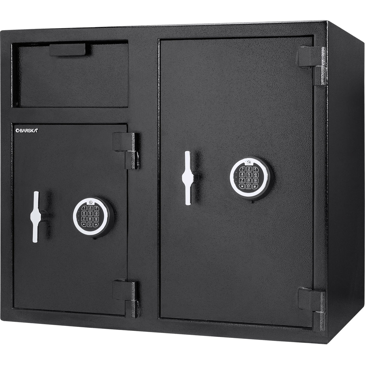 Barska 2.58/4.68 Cu. ft Dual Compartment Keypad Depository Safe