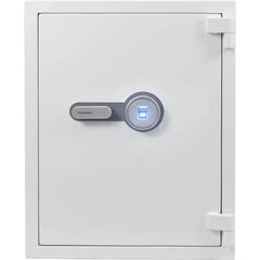 Barska 4.48 Cu. ft Biometric Fireproof Security Safe, White