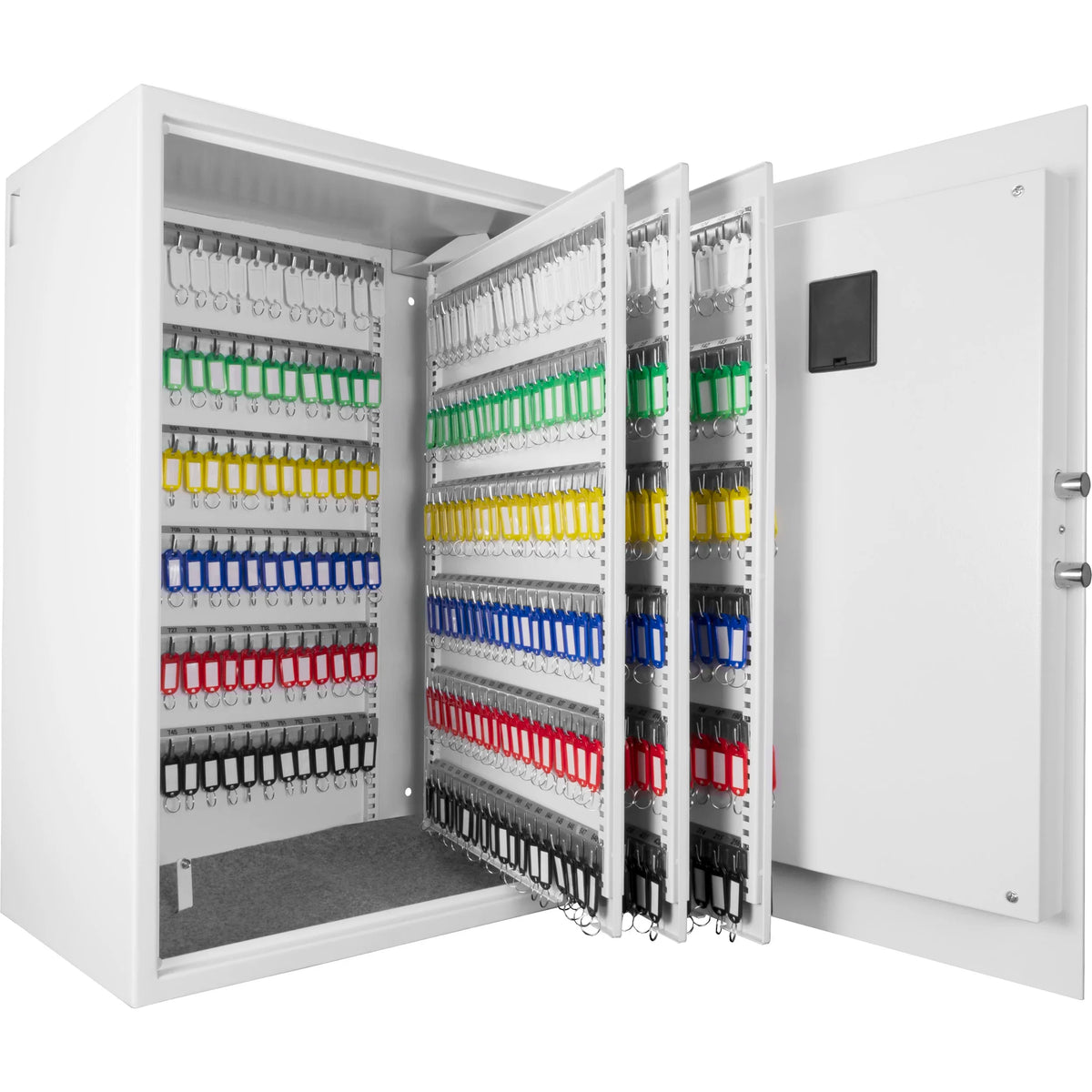 Barska 736 Capacity Adjustable Key Cabinet Digital Keypad Wall Safe