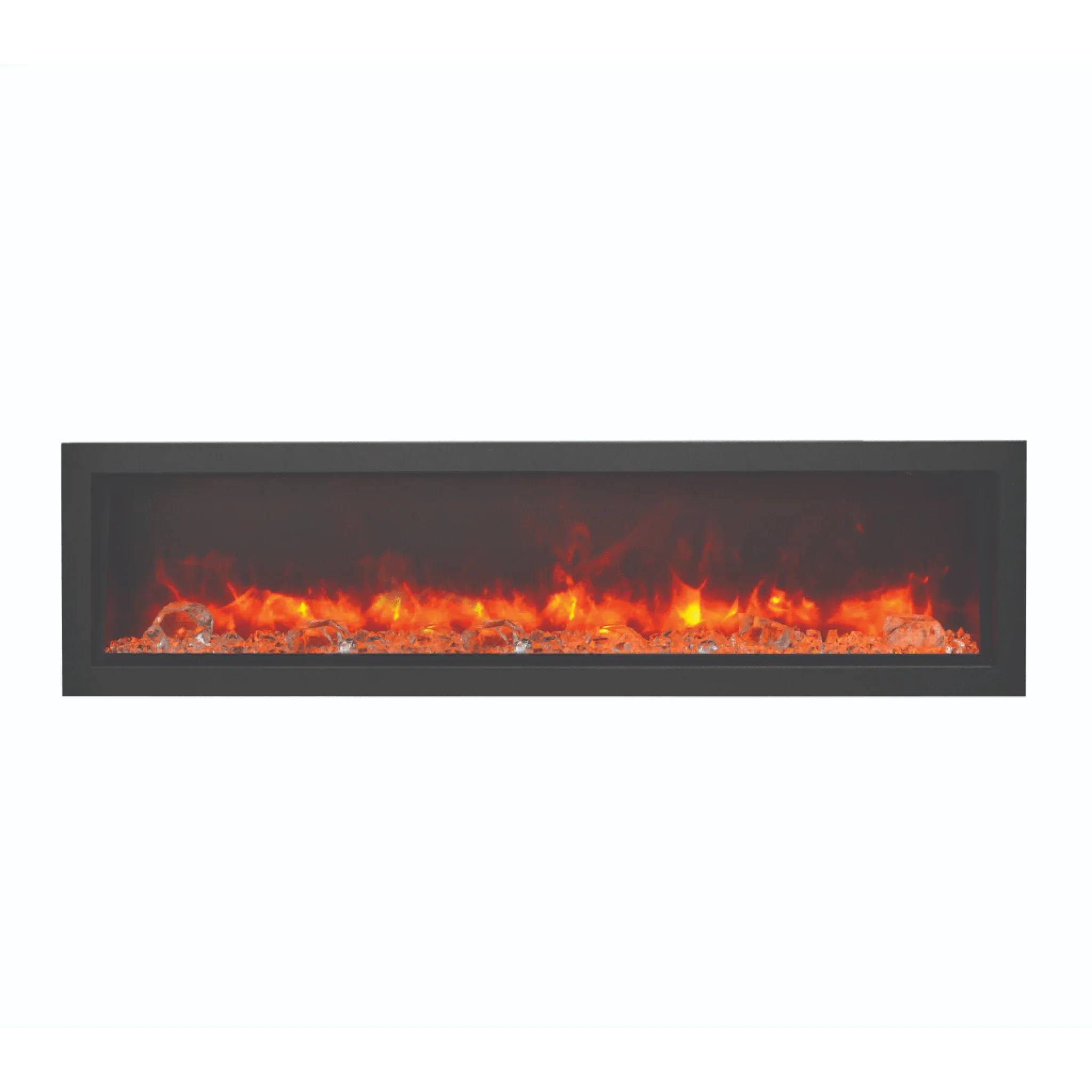 Amantii 40" Panorama Deep Lumina Indoor or Outdoor Electric Fireplace - Green Vista Living