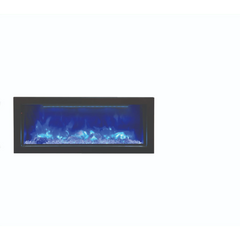 Amantii 40" Panorama Deep Lumina Indoor or Outdoor Electric Fireplace - Green Vista Living