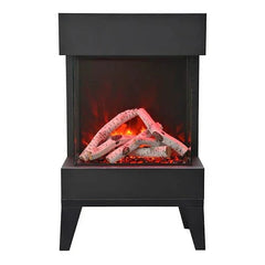 Amantii Cube 2025WM Lumina Smart Electric Fireplace – Freestanding / Wall Mounted (CUBE-2025WM-LUMINA) - Green Vista Living