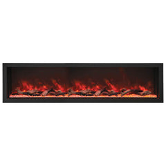 Amantii Panorama Deep Extra Tall 50 Inch Indoor Outdoor Electric Fireplace