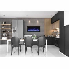 Amantii Panorama Extra Slim 40 Inch Smart Indoor or Outdoor Linear Electric Fireplace