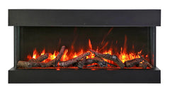 Remii 30-BAY-SLIM Indoor/Outdoor 30 inch 3 Sided Electric Fireplace - Green Vista Living