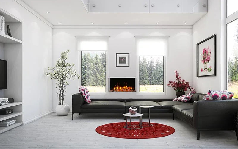 Remii 30-BAY-SLIM Indoor/Outdoor 30 inch 3 Sided Electric Fireplace - Green Vista Living