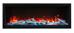 Remii 30-BAY-SLIM Indoor/Outdoor 30 inch 3 Sided Electric Fireplace - Green Vista Living