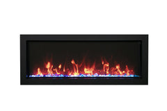 Remii 102735-XS Extra Slim 35 inch Built-in Indoor Outdoor Electric Fireplace - Green Vista Living