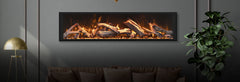 Amantii Remii 45 inch WM-SLIM-45 Smart Indoor Extra Slim Wall Mount Electric Fireplace