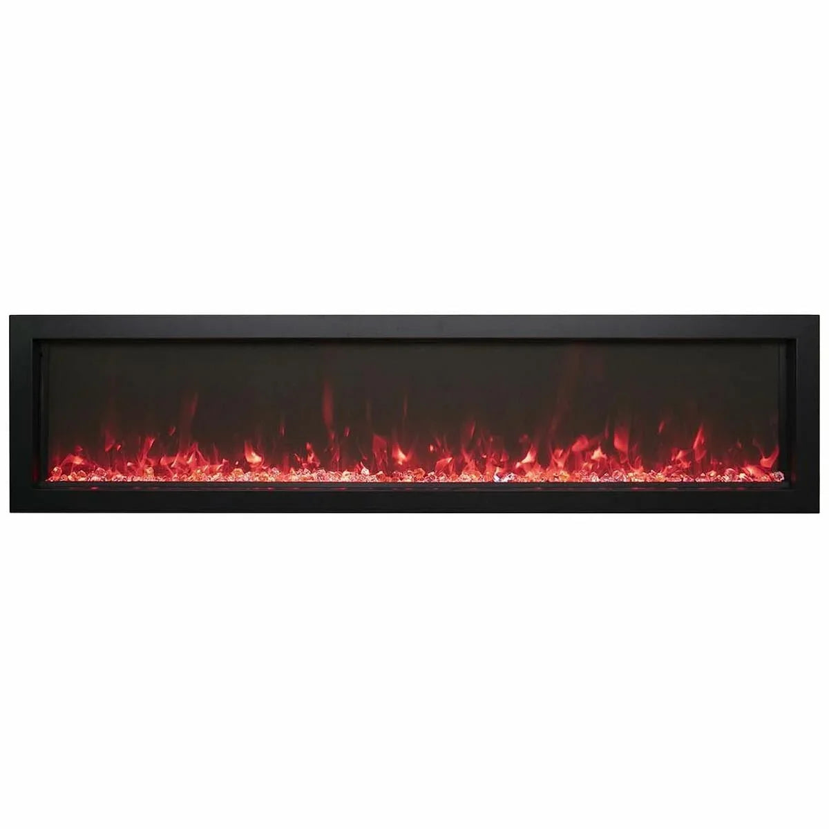 Remii 102745-XS Extra Slim 45 inch Built-in Indoor Outdoor Electric Fireplace - Green Vista Living