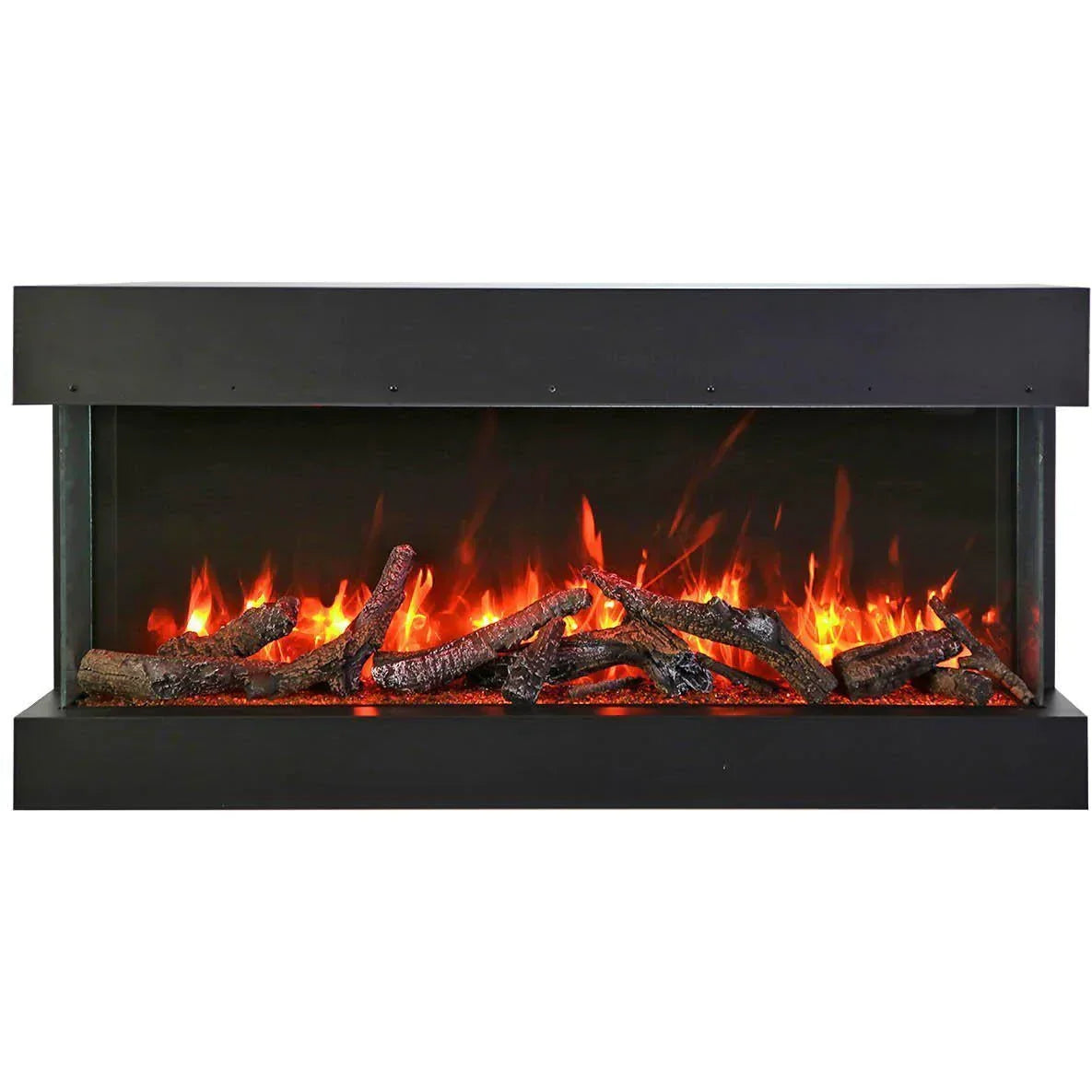 Remii 50-BAY-SLIM Indoor/Outdoor 50 inch 3 Sided Electric Fireplace - Green Vista Living