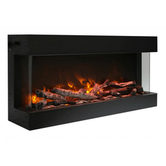 Remii 65 inch Steel Surround Deep Built-in linear Indoor Outdoor Electric Fireplace - Green Vista Living