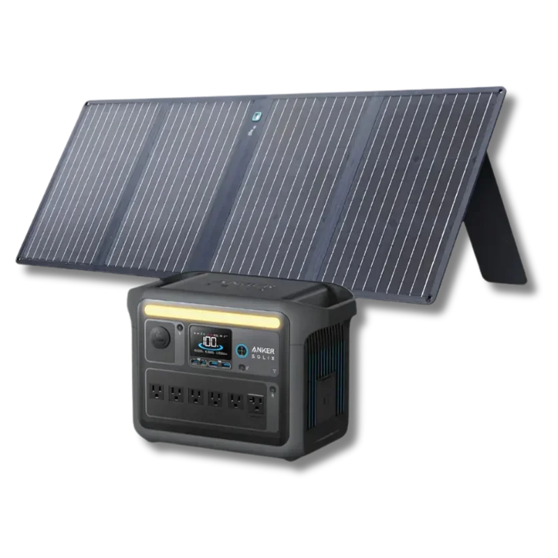 Anker SOLIX C1000X Portable Power Station with Solar Panel - Green Vista Living