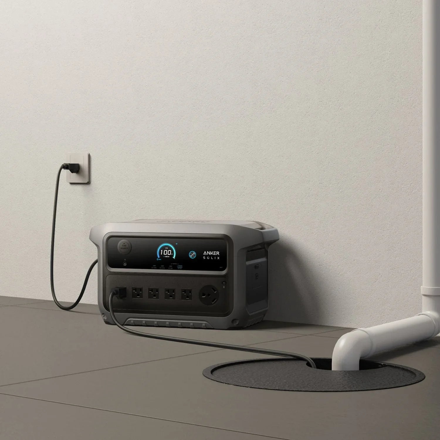Anker SOLIX C2000 Gen 2 Portable Power Station | 2048Wh | 2400W | 800W Solar Input - Green Vista Living