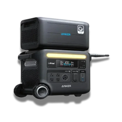 Anker SOLIX F2600 Solar Generator + BP2600 Expansion Battery - Green Vista Living
