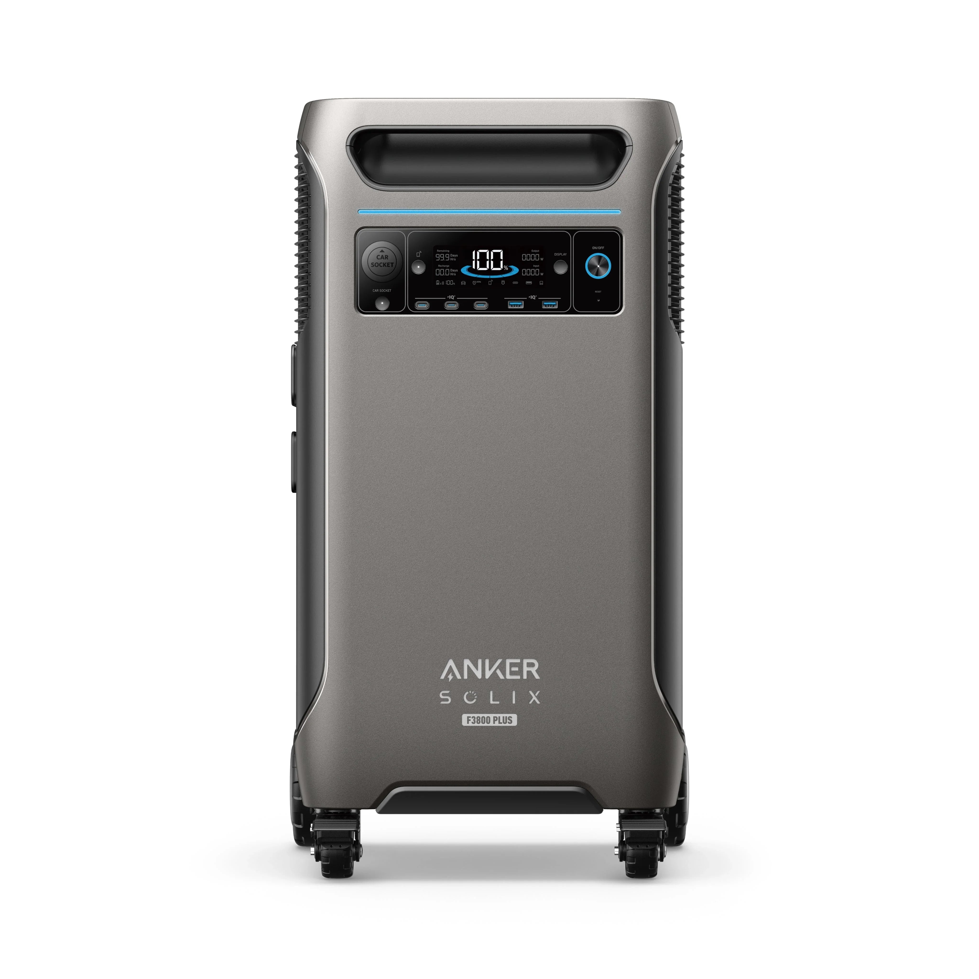 Anker SOLIX F3800 Plus Portable Power Station (With a Free Anker SOLIX F3800 Plus Protective Cover Bag) Anker