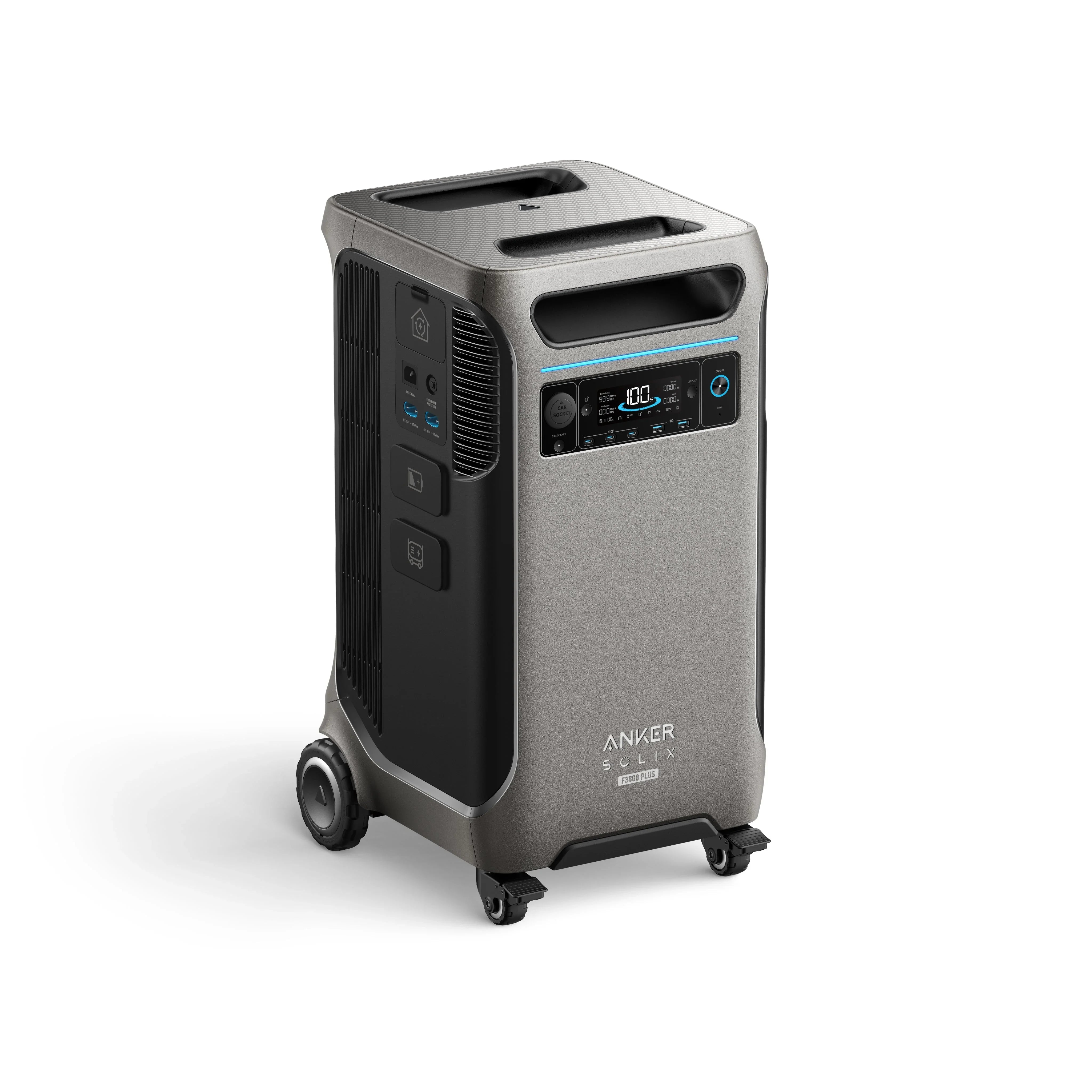 Anker SOLIX F3800 Plus Portable Power Station (With a Free Anker SOLIX F3800 Plus Protective Cover Bag) Anker