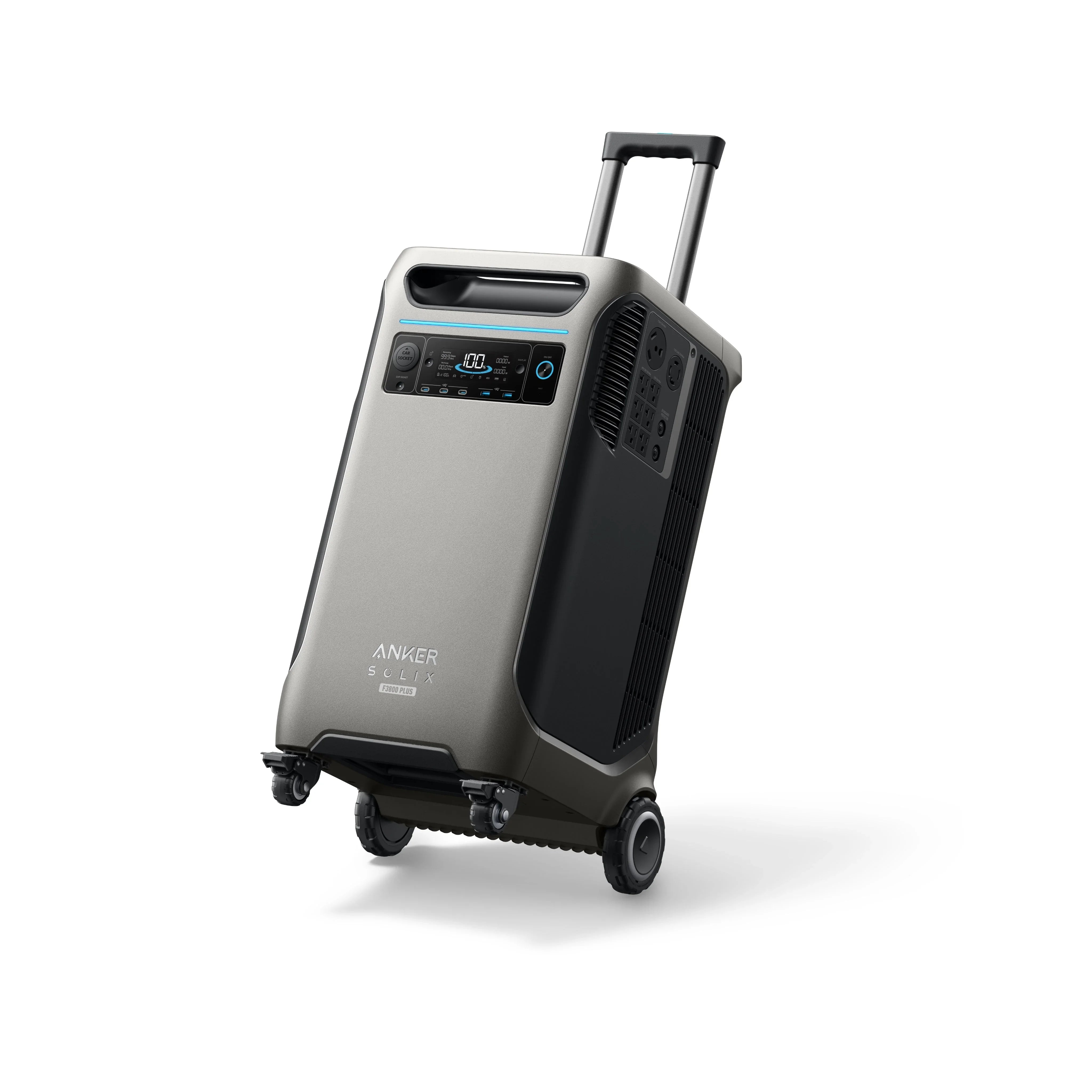 Anker SOLIX F3800 Plus Portable Power Station (With a Free Anker SOLIX F3800 Plus Protective Cover Bag) Anker