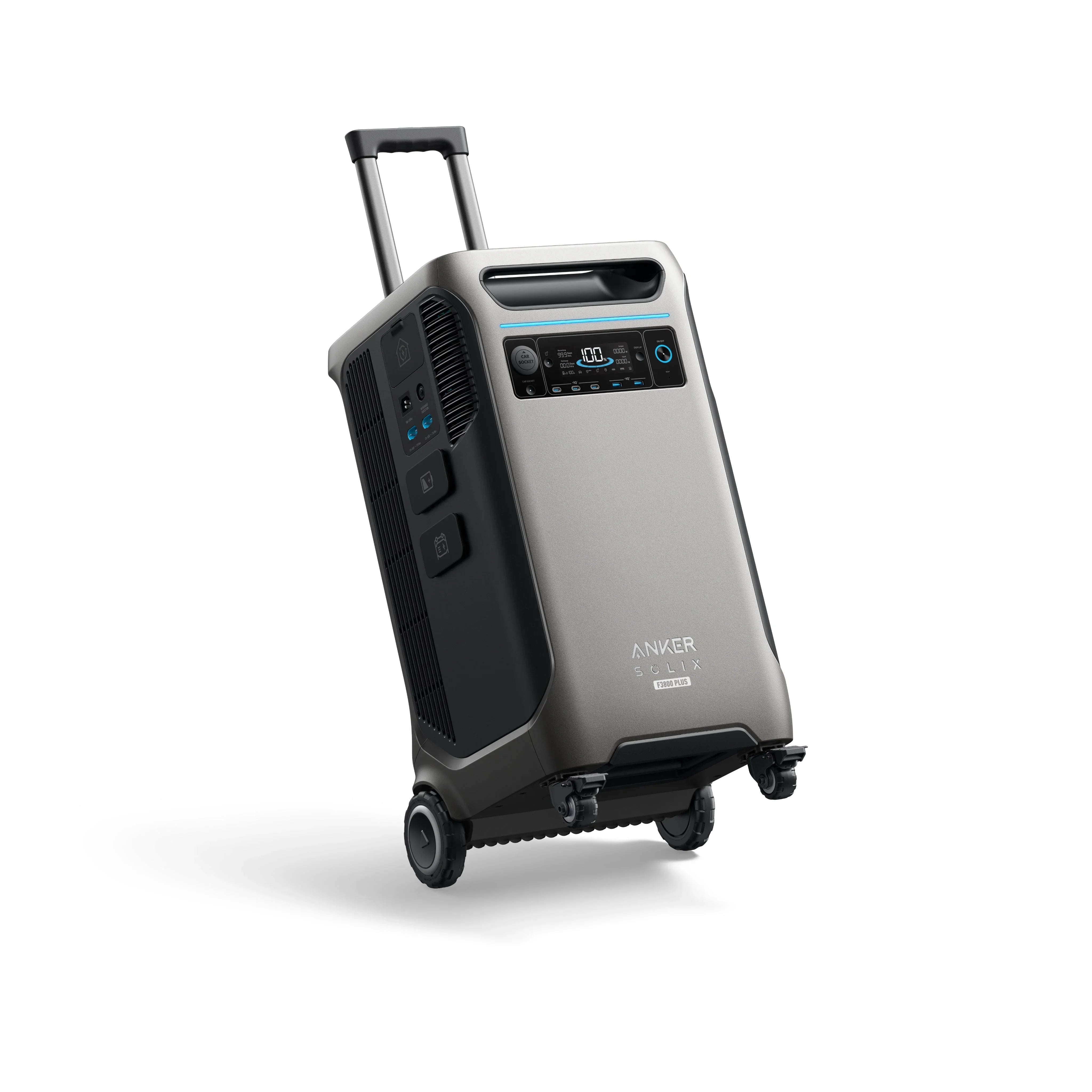 Anker SOLIX F3800 Plus Portable Power Station (With a Free Anker SOLIX F3800 Plus Protective Cover Bag) Anker