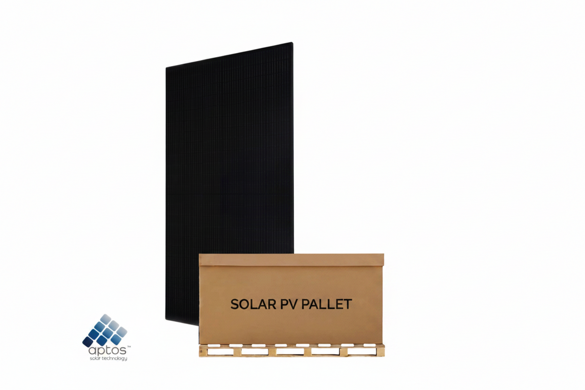 Aptos Pallet of 440W Monofacial Solar Panels | 31 Panels