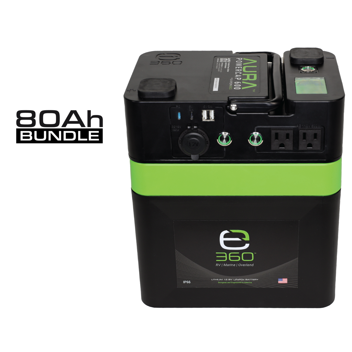 Expion360 80Ah AURA Powercap 600W Inverter Power System