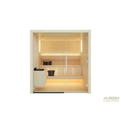 Auroom Libera Glass Cabin Sauna Kit - Green Vista Living