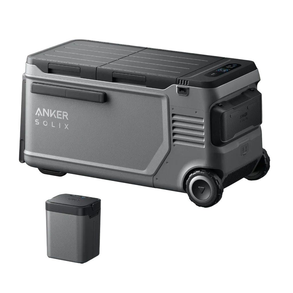 Anker SOLIX EverFrost 2 58L Electric Cooler + Removable Battery - Green Vista Living