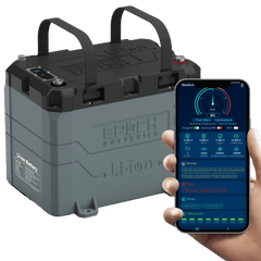 Epoch 24V 100Ah LiFePO4 Lithium Battery - Bluetooth, Heating, Waterproof Epoch Batteries