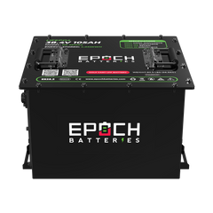 Epoch 36V 105Ah Lithium (LiFePO4) Golf Cart Battery - Complete Kit - Green Vista Living