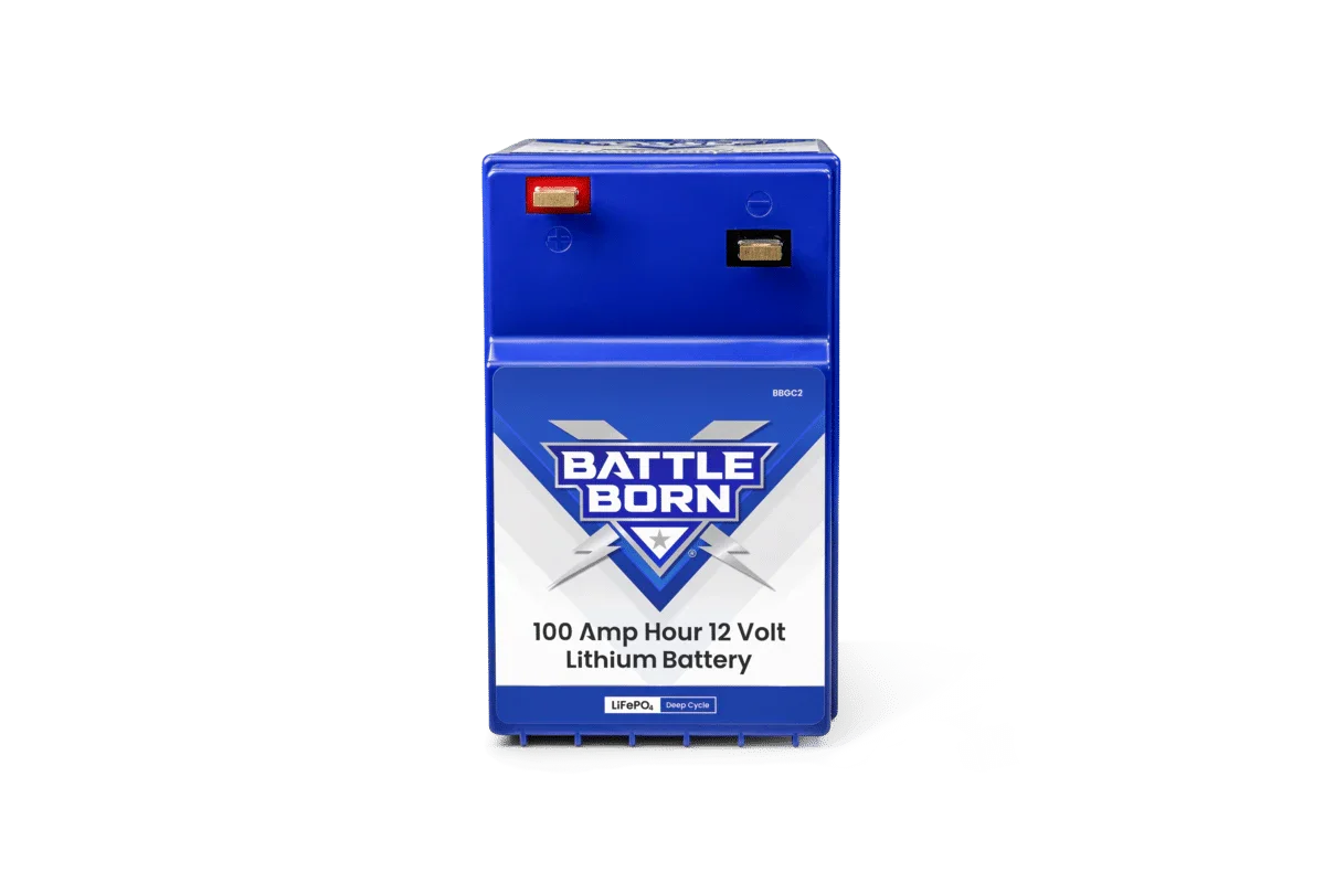 Battle Born 100Ah 12V GC2 LiFePO4 Deep Cycle Battery - Green Vista Living