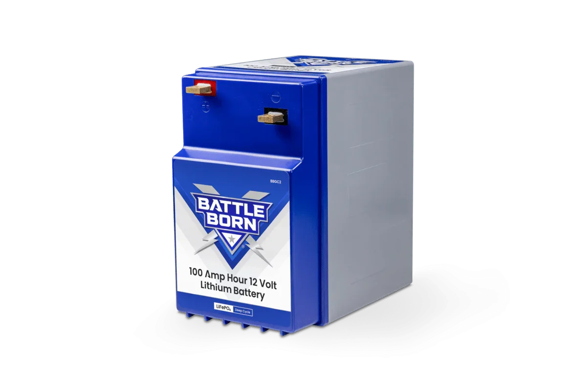 Battle Born 100Ah 12V GC2 LiFePO4 Deep Cycle Battery - Green Vista Living