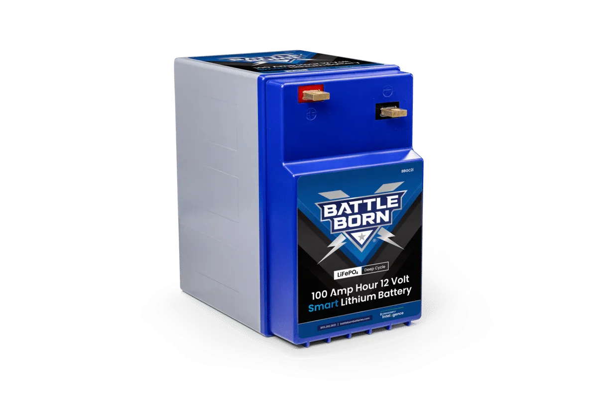 Battle Born 100Ah 12V GC2 Smart LiFePO4 Deep Cycle Battery - Green Vista Living