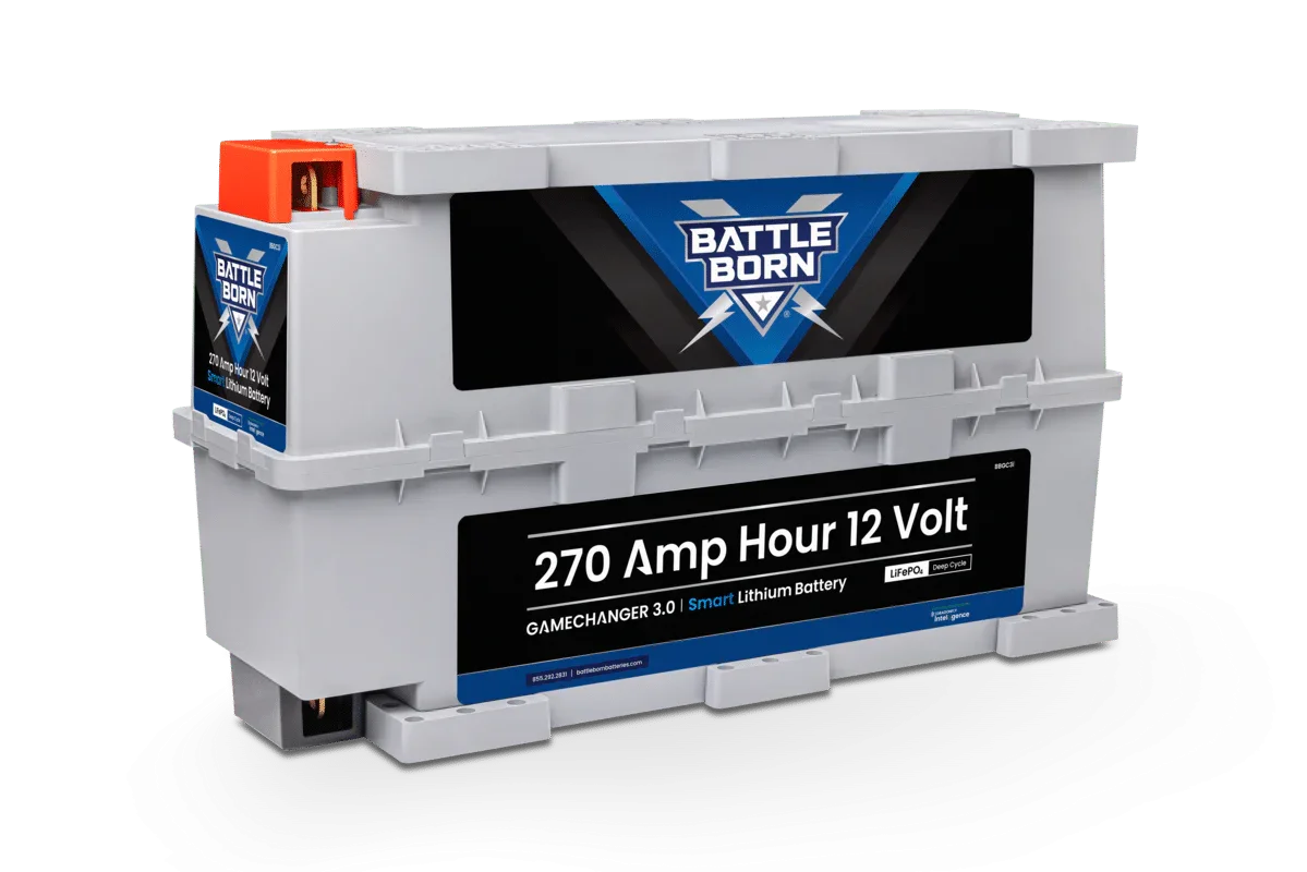 Battle Born 270Ah 12V GC3 Smart LiFePO4 Deep Cycle Battery - Green Vista Living