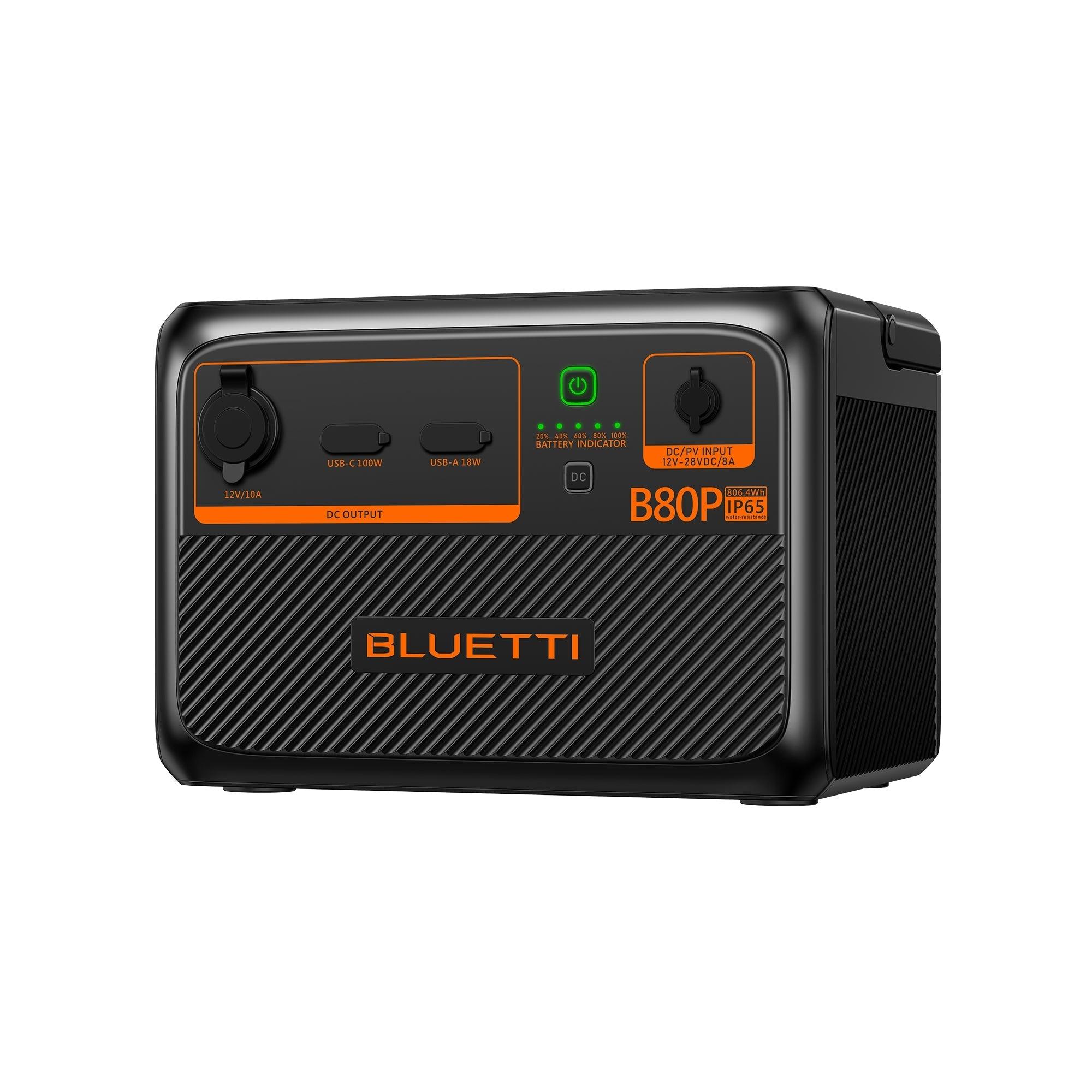 Bluetti B80P Expansion Battery - Green Vista Living