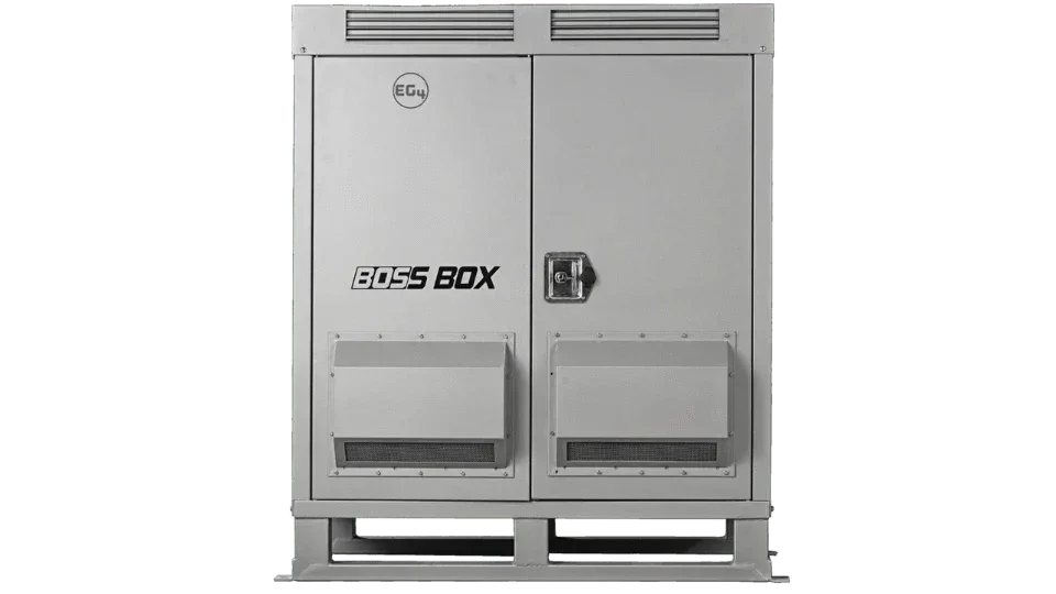 EG4 BOSSBox Outdoor Battery Enclosure - Green Vista Living