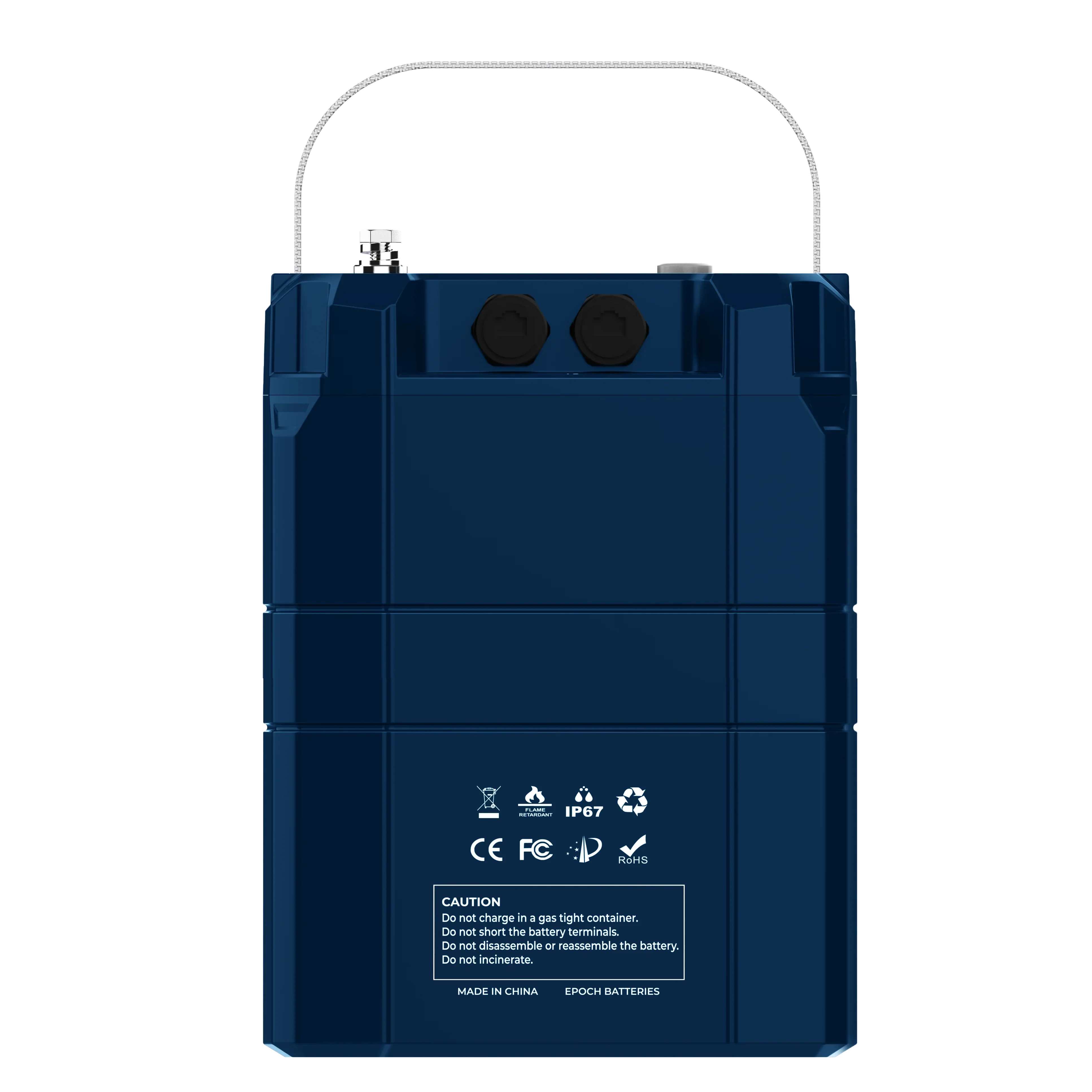 Epoch Batteries 12V 460Ah (5.89kWh) V2-T Elite Series - Heated & Bluetooth & Victron Comms LiFePO4 Battery Epoch Batteries