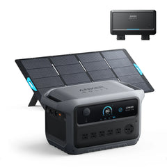 Anker SOLIX C2000 Gen2 Portable Power Station + 400w Solar Panel + Car Alternator Charger - Green Vista Living
