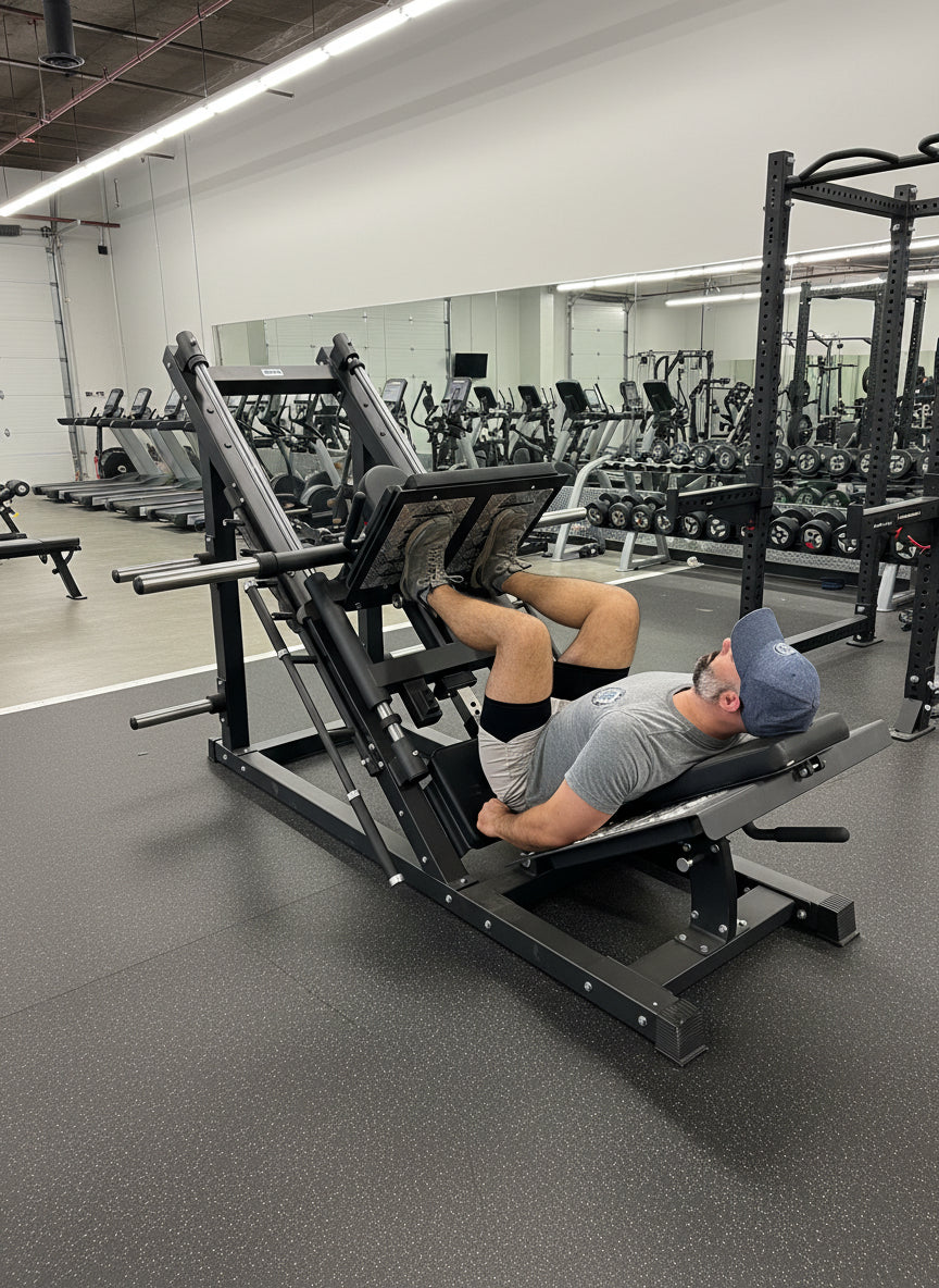 Plate Loaded 45° Leg Press & Hack Squat Machine (New) Sports & Fitness Exchange