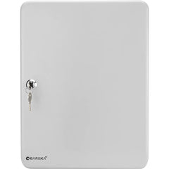 Barska 160 Capacity Fixed Position Key Cabinet with Key Lock, Grey