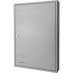 Barska 160 Capacity Fixed Position Key Cabinet with Key Lock, White Tags